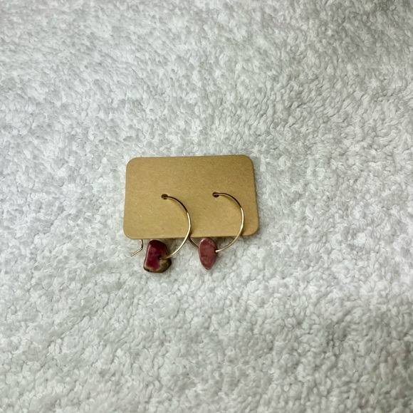 Natural Stone Women's Earrings - Picture 2 of 2